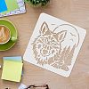 Plastic Reusable Drawing Painting Stencils Templates DIY-WH0172-259-3