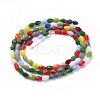 Imitation Jade Glass Beads Strands GLAA-E415-03-2