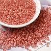 8/0 Transparent Glass Seed Beads SEED-F003-03B-05-1