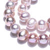 Natural Cultured Freshwater Pearl Beads Strands PEAR-N013-06S-5