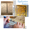 3 Sheets Rectangle Aluminum Sheets TOOL-GF0003-09D-7