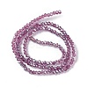 Electroplate Glass Beads Strands EGLA-R048-2mm-11-3