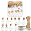 DIY Wishing Bottle Pendant Decoration Making Kit DIY-FS0004-97-3