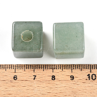 Natural Green Aventurine European Beads G-N345-07A-07-1