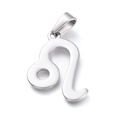 Non-Tarnish 304 Stainless Steel Pendants STAS-L210-06D-P-1