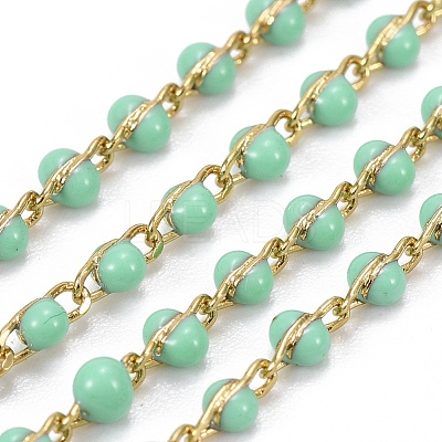 Handmade Enamel Beaded Chains CHC-P007-F08-1
