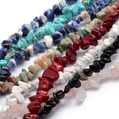 Natural Mixed Gemstone Beads Strands G-K220-01-1