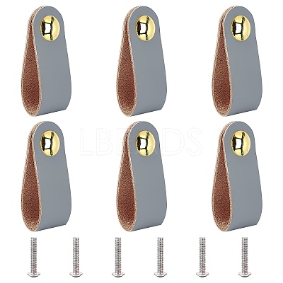 Leather Handle LS-DIY-WH0182-19E-1