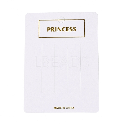 Cardboard Paper Jewelry Display Cards for Hair Clip Storage CDIS-N004-10-1