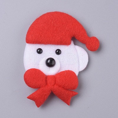Bear Shape Christmas Cupcake Cake Topper Decoration DIY-I032-05-1