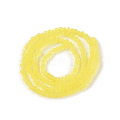 Transparent Glass Beads Strands EGLA-A044-T1mm-MD29-1