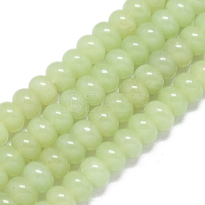 Natural Malaysia Jade Beads Strands G-B165-G01-5x8mm-18-1