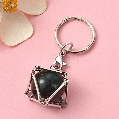 60Pcs 3 Styles Iron Split Key Rings IFIN-YW0003-34-1
