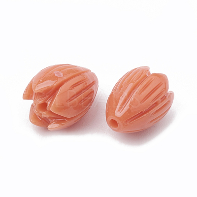 Dyed Synthetic Coral Beads CORA-N002-A-04G-1