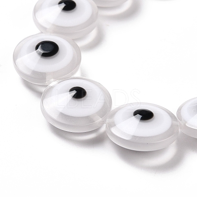 Resin Imitation Lampwork Beads Strands RESI-F032-01J-1