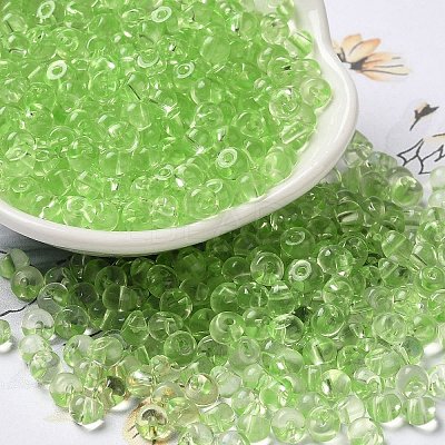 Transparent Acrylic Beads X-MACR-K359-02K-1