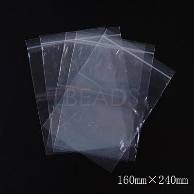 Plastic Resealable Packaging Bags OPP-G001-F-16x24cm-1