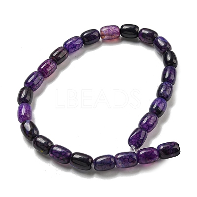 Natural Dragon Veins Agate Beads Strands G-A223-D11-01B-1