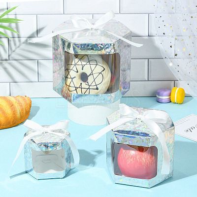 Hexagon Laser Window Paper Gift Boxes CON-FZC0002-001C-01-1