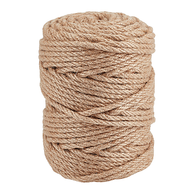 100M Jute Twisted Cord OCOR-WH0078-470A-1