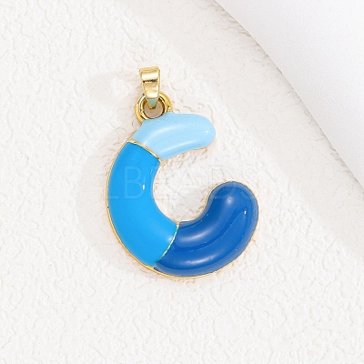 Alloy Enamel Pendants ENAM-S023-01G-C-1