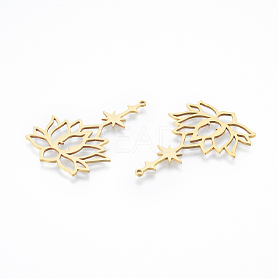201 Stainless Steel Pendants STAS-N090-LA909-2-1