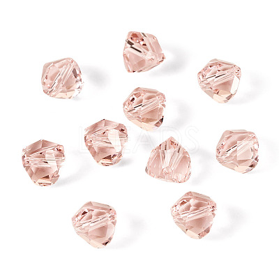 10Pcs Glass Imitation Austrian Crystal Beads GLAA-TADJ0001-11K-1