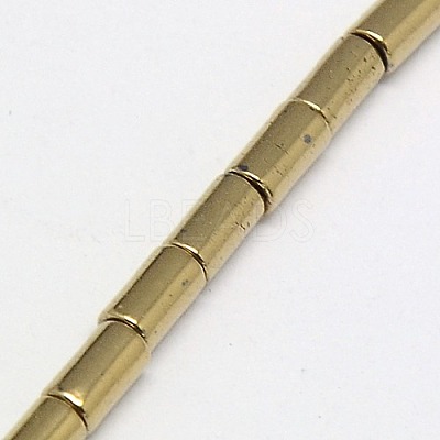 Electroplate Non-magnetic Synthetic Hematite Beads Strands G-J162-B-M-1