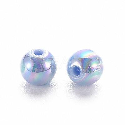 Opaque Acrylic Beads MACR-S370-D8mm-SS2113-1