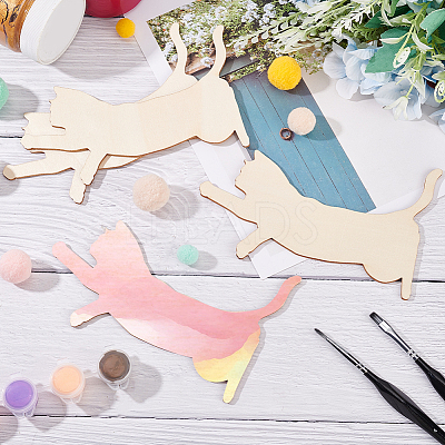 Unfinished Wooden Pieces WOOD-WH0002-32D-1