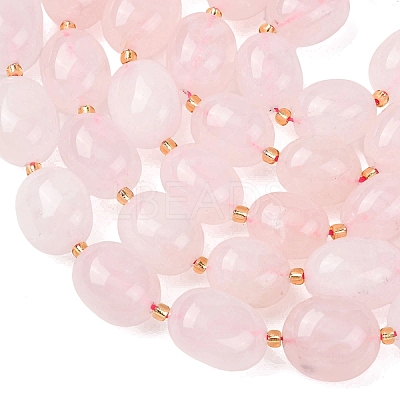 Natural Prehnite Beads Strands G-G453-D16-01-1