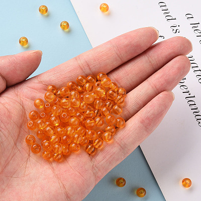 Transparent Acrylic Beads LS-MACR-S370-A6mm-724-1
