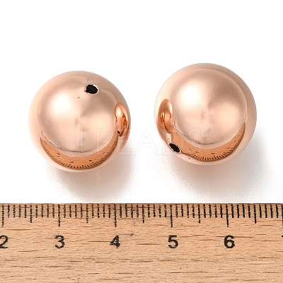 Rack Plating Brass Beads KK-K373-08I-RG-1