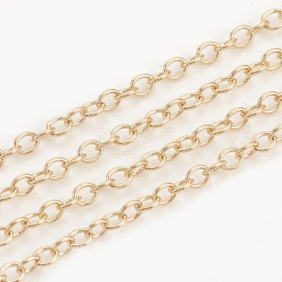 3.28 Feet Brass Cable Chains X-CHC-S003-12G-1