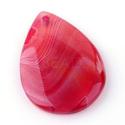 Natural Agate Pendants G-S205-M1-1