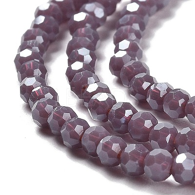 Electroplate Opaque Glass Beads Strands EGLA-A035-P3mm-A11-1