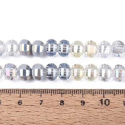 Electroplate Mixed Styles Glass Beads Strands EGLA-N022-14A-A07-1