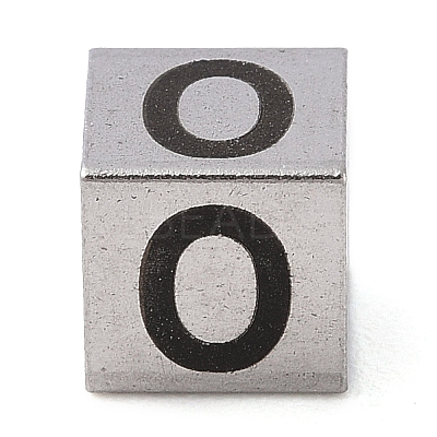 Tarnish Resistant 201 Stainless Steel European Beads STAS-M058-01O-P-1