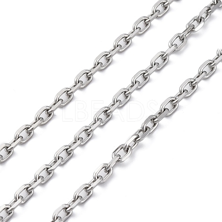 304 Stainless Steel Cable Chains CHS-M009-12P-07-1
