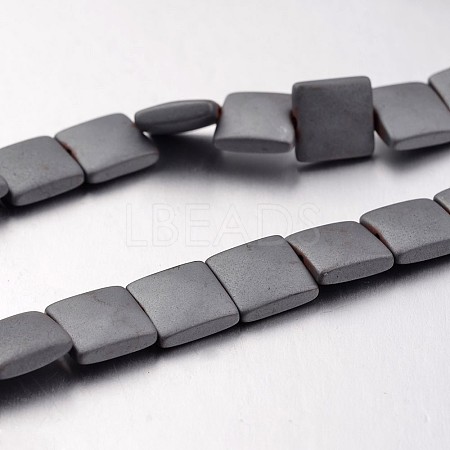 Non-magnetic Synthetic Hematite Bead Strands G-F300-26-F09-1