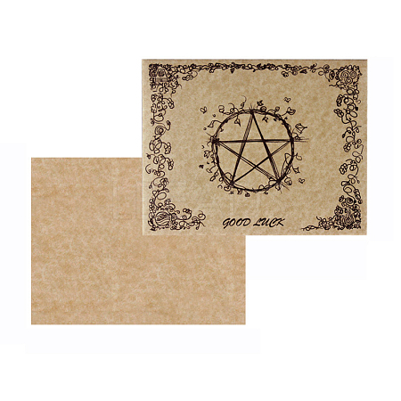 Pentagram Pattern Tarot Card Theme Paper Greeting Card WICR-PW0008-06A-1
