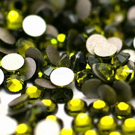 Glass Flat Back Rhinestone RGLA-C002-SS30-228-1