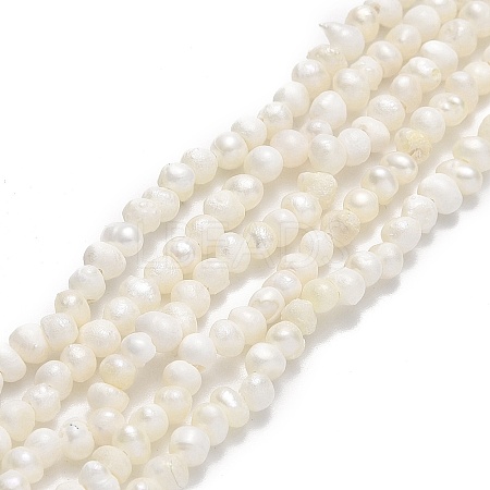 Natural Cultured Freshwater Pearl Beads Strands PEAR-F018-12-1