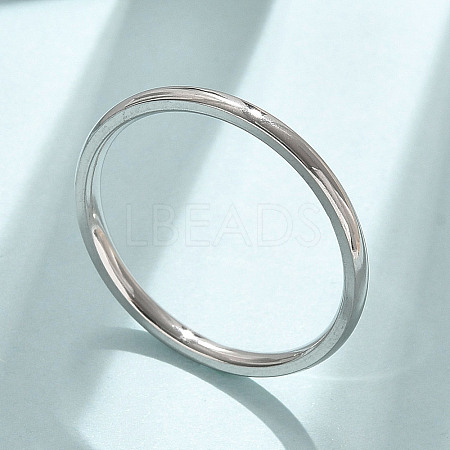 304 Stainless Steel Plain Band Rings STAS-I160-E04-P-1