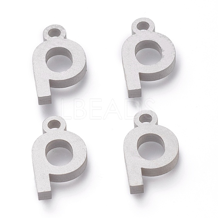 Tarnish Resistant 304 Stainless Steel Pendants STAS-A045-08P-1