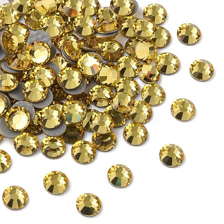 Preciosa&reg Crystal Hotfix Flatback Stones Y-PRC-HSS6-10020-1