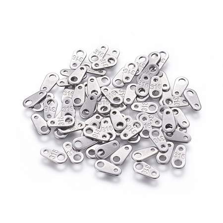 304 Stainless Steel Chain Tabs STAS-L234-008P-1