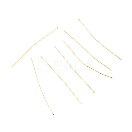Brass Flat Head Pins KK-F824-114G-G-1