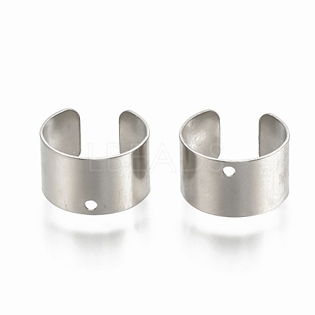 Tarnish Resistant 304 Stainless Steel Ear Cuff Findings STAS-S078-17-1