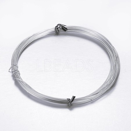 Round Aluminum Craft Wire AW-D009-1.5mm-10m-21-1